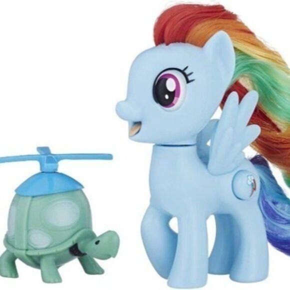 My Little Pony Rainbow Dash & Tank Silly Looks Figure Set - Picture 1 of 5